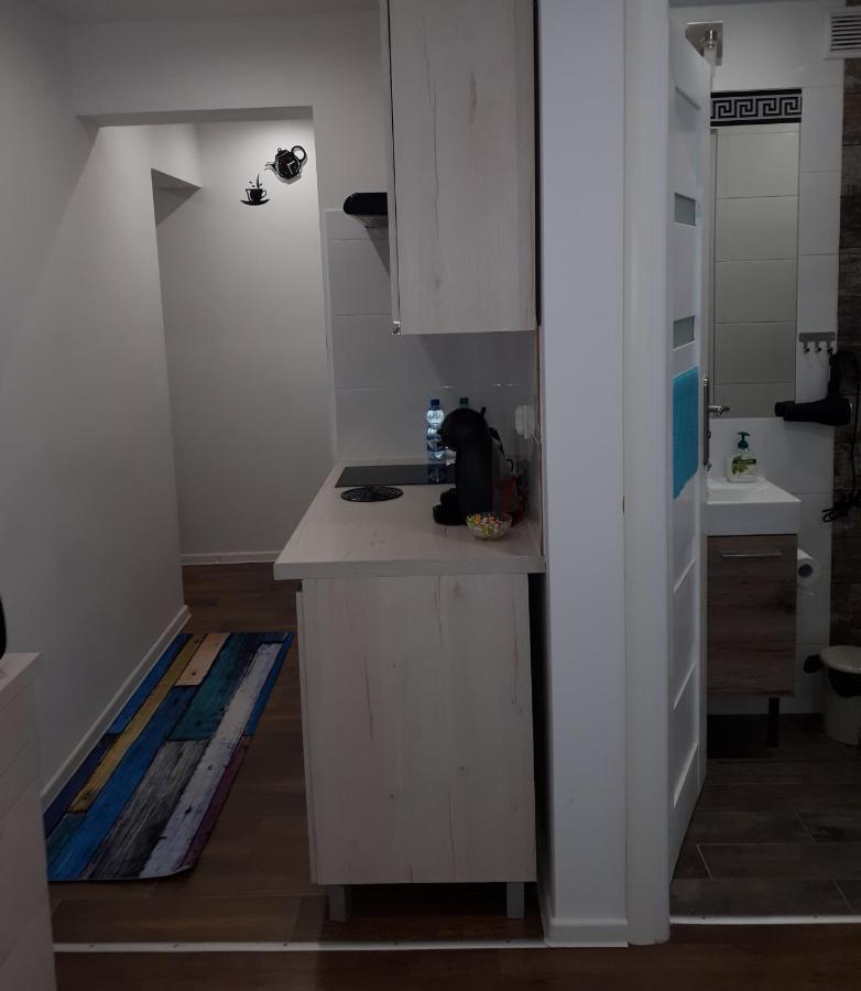 Apartamenty Centrum Mala Dwojeczka Blekitna Panoramiczna Balkonem Promenada Kielce Buitenkant foto