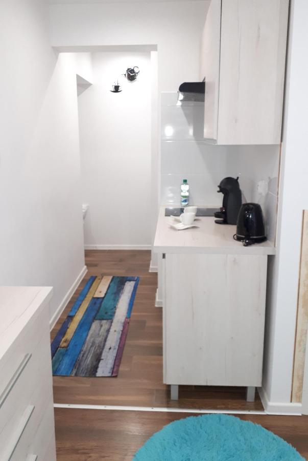 Apartamenty Centrum Mala Dwojeczka Blekitna Panoramiczna Balkonem Promenada Kielce Buitenkant foto